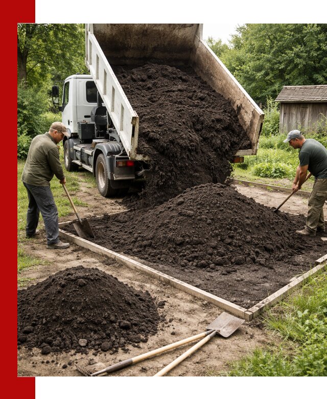 Купить чистый чернозем для огорода с доставкой в Белогорске