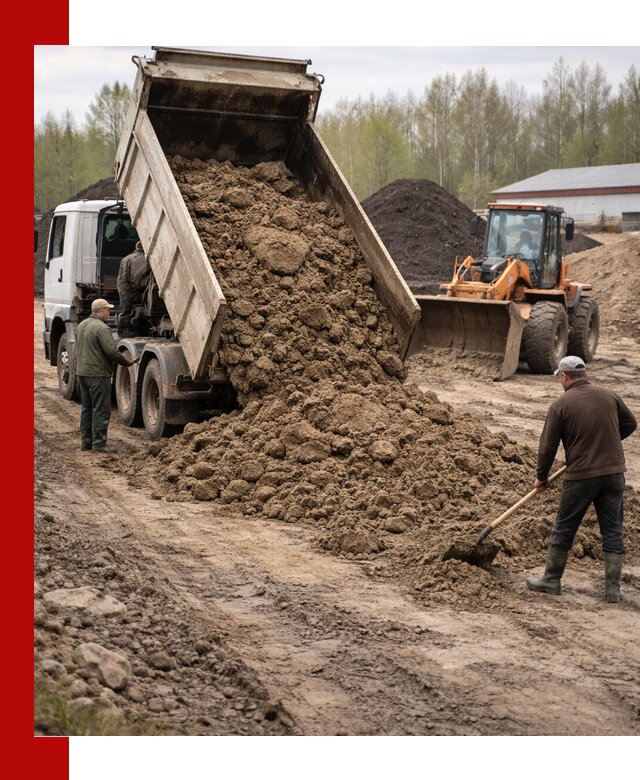 Доставка глин и суглинков в Белогорске оптом и вкрай