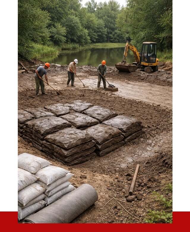 Купить глину для пруда в Белогорске от 4591 р. с доставкой | ПРОНЕРУДБгк