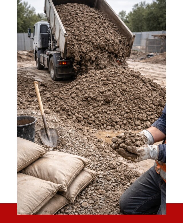 Купить глина для засыпки в Белогорске от 1224 р. за куб | ПРОНЕРУДБгк