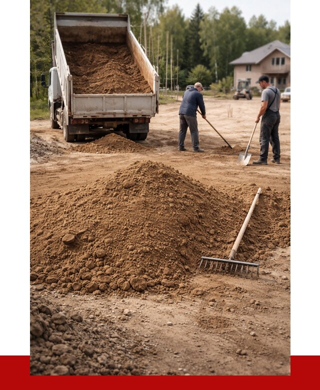 Суглинок для планировки в Белогорске с доставкой от 4285 р. | ПРОНЕРУДБгк