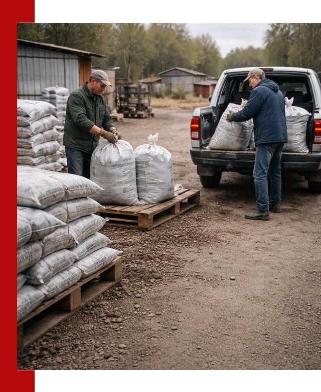 Купить конский навоз в мешках с доставкой в Белогорске