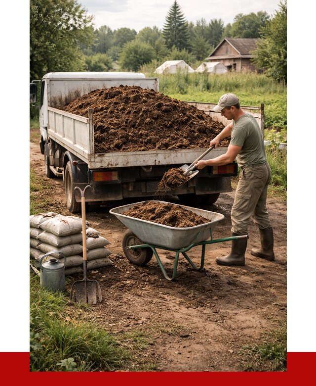 Купить коровий навоз с доставкой в Белогорске от 1836 р. | ПРОНЕРУДБгк