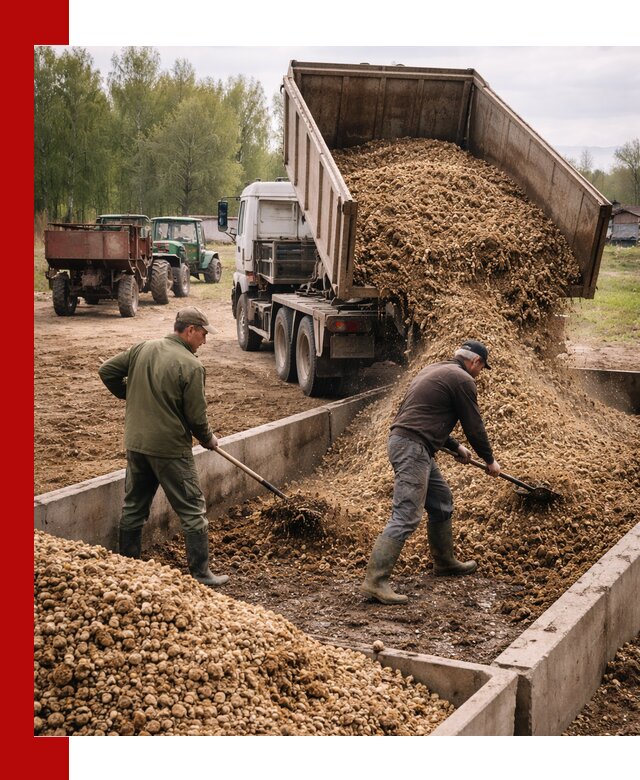 Куриный помет с доставкой в Белогорске оптом и в розницу