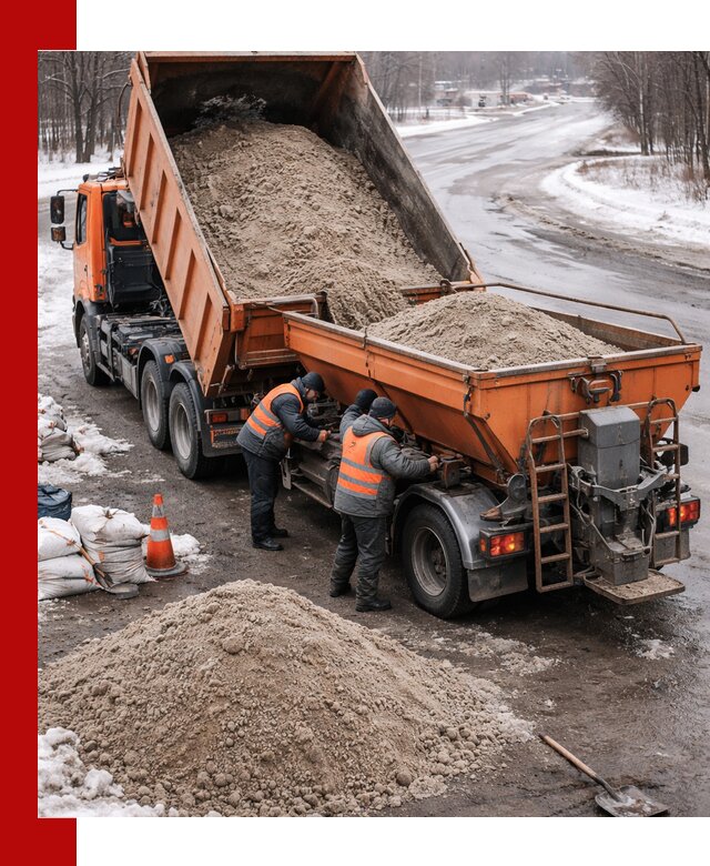 Поставка и вывоз пескосоля в Белогорске оптом и в розницу