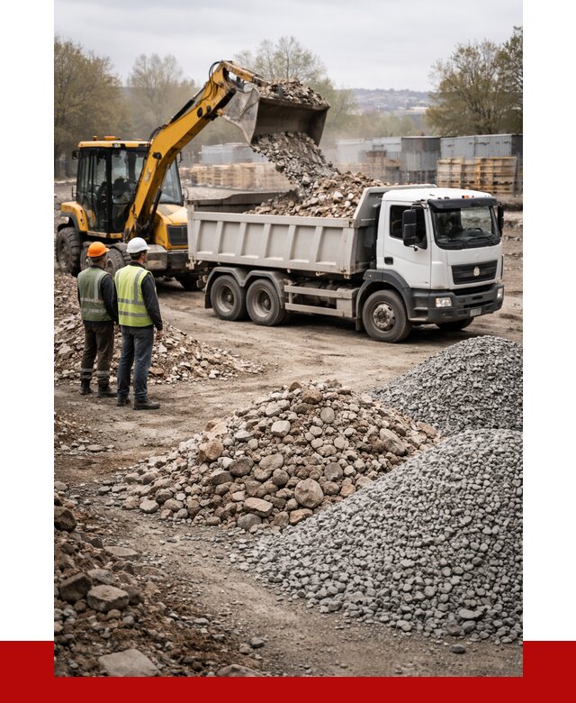 Купить строительный бой в Белогорске с доставкой от 4285 р. | ПРОНЕРУДБгк