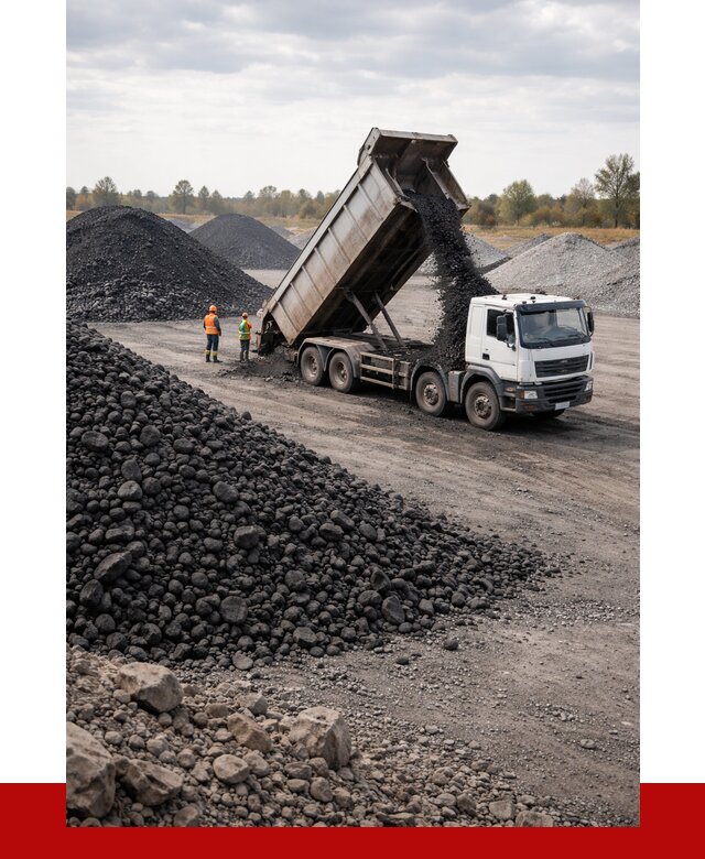Купить уголь с доставкой в Белогорске от 6325 р. оптом | ПРОНЕРУДБгк