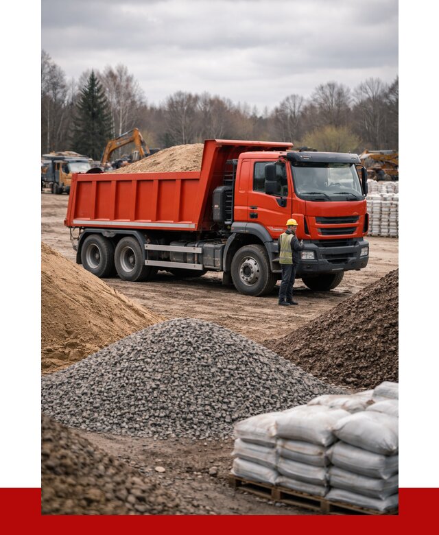 Доставка самосвалом 25 кубов в Белогорске от 7652 р. | ПРОНЕРУДБгк