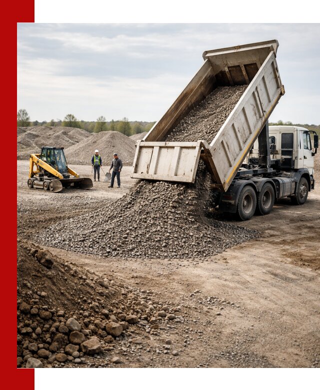 Доставка самосвалом 25 м³ в Белогорске быстро и надежно