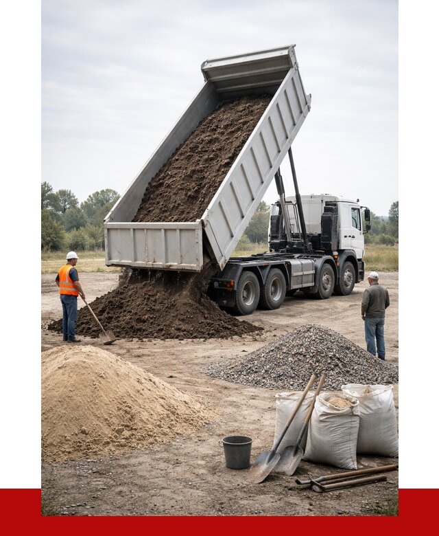 Доставка самосвалом 30 кубов в Белогорске от 8672 р. | ПРОНЕРУДБгк