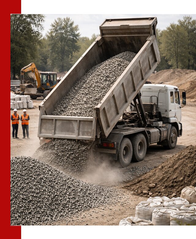 Аренда самосвала в Белогорске для доставки сыпучих и нерудных материалов