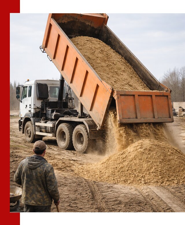 Аренда самосвала 20 тонн для перевозки грузов в Белогорске