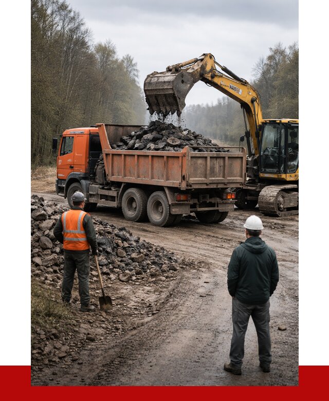 Вывоз асфальта в Белогорске от 4591 р. самосвалом ПРОНЕРУДБгк