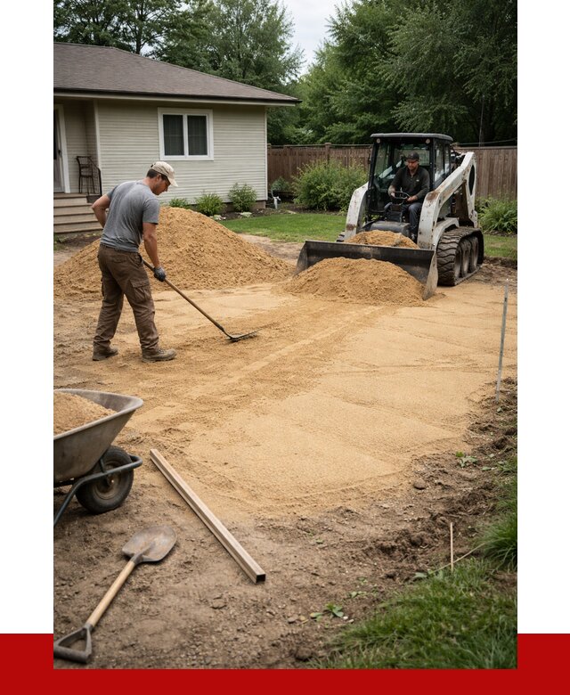 Отсыпка участка песком в Белогорске, от 2551 р., ПРОНЕРУДБгк