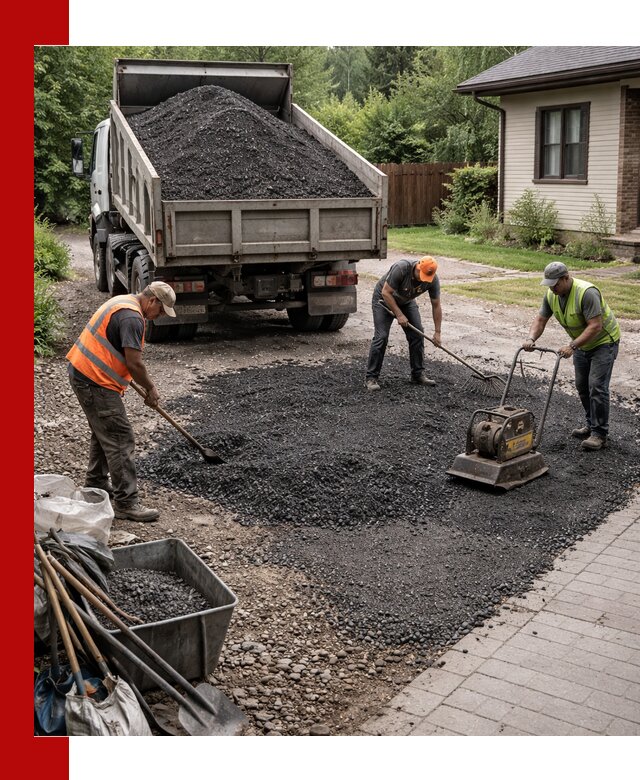 Асфальтовая крошка для двора с доставкой в Белогорске